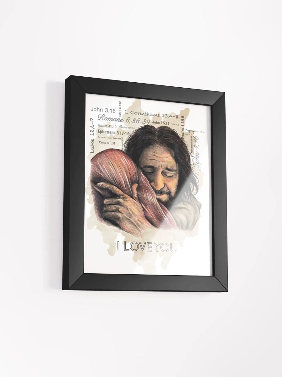 Eternal Embrace Matte wall frame product image (2)