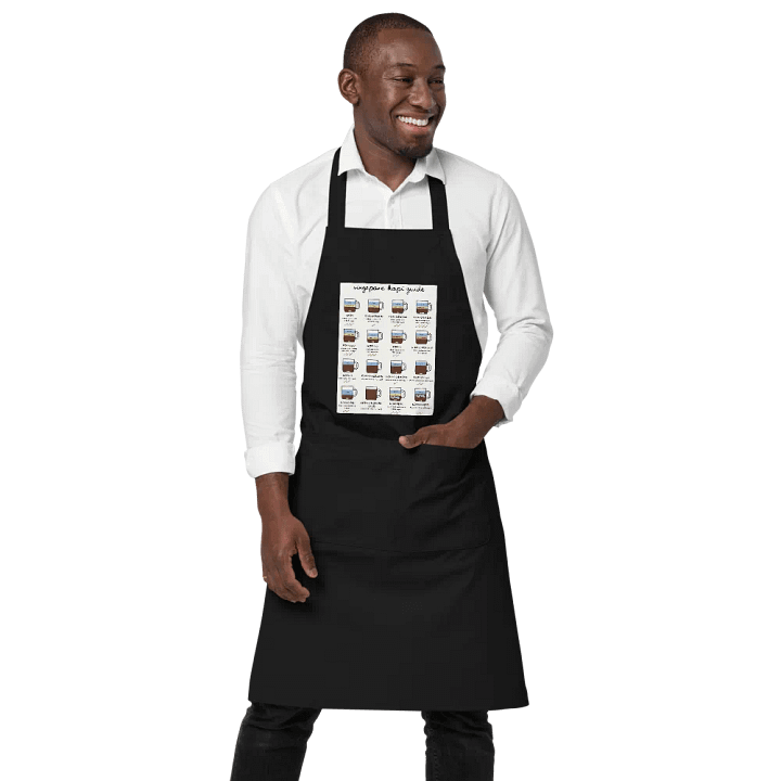 Singapore Coffee Guide Apron product image (1)