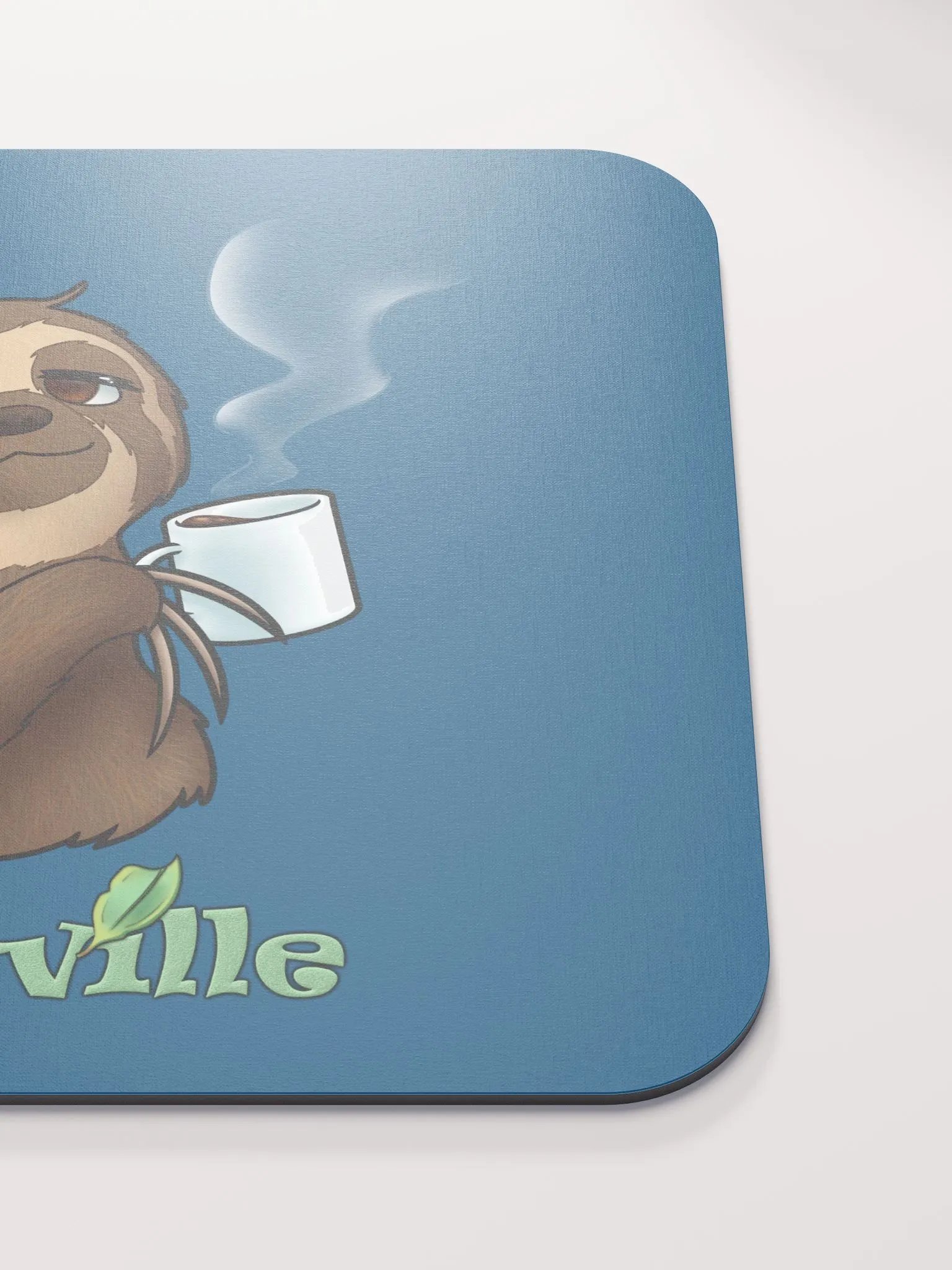 Slothville Steamer Mouse Pad Blue product image (1)