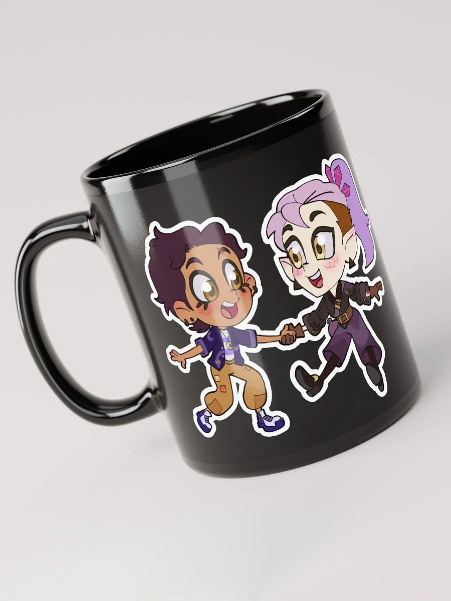 Lumity chibi Black mug product image (5)