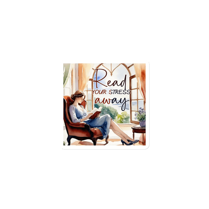 Sunlit Reading Retreat Die-Cut Magnets product image (1)