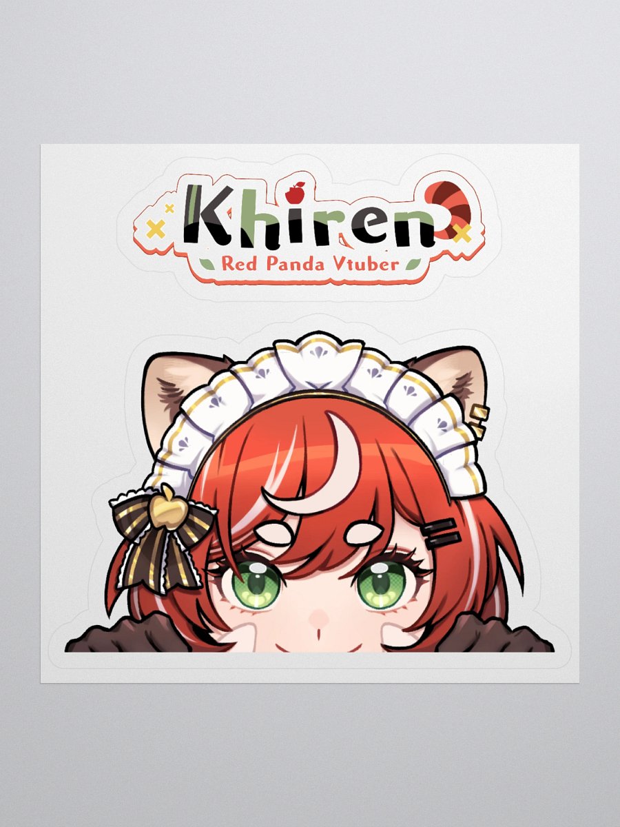 Khiren - Kiss-Cut Maid Peeker Sticker product image (1)