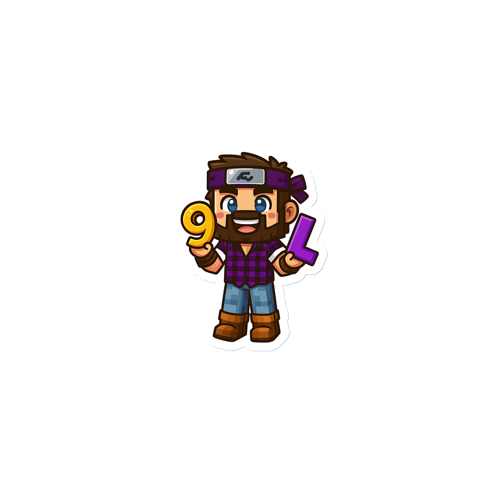9LS4 AggroNinja89 Die-Cut Magnets product image (1)