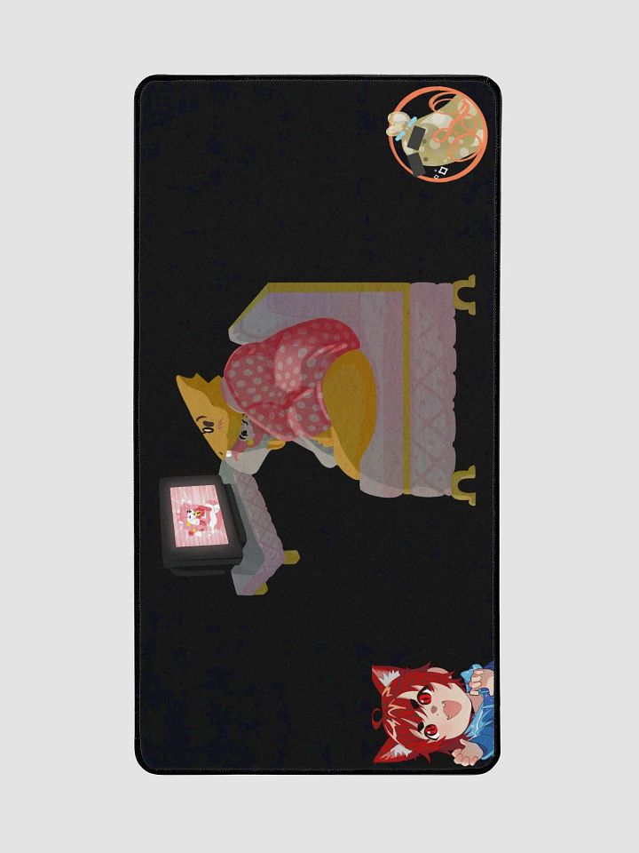 Relaxing Alphys - Deskmat product image (2)