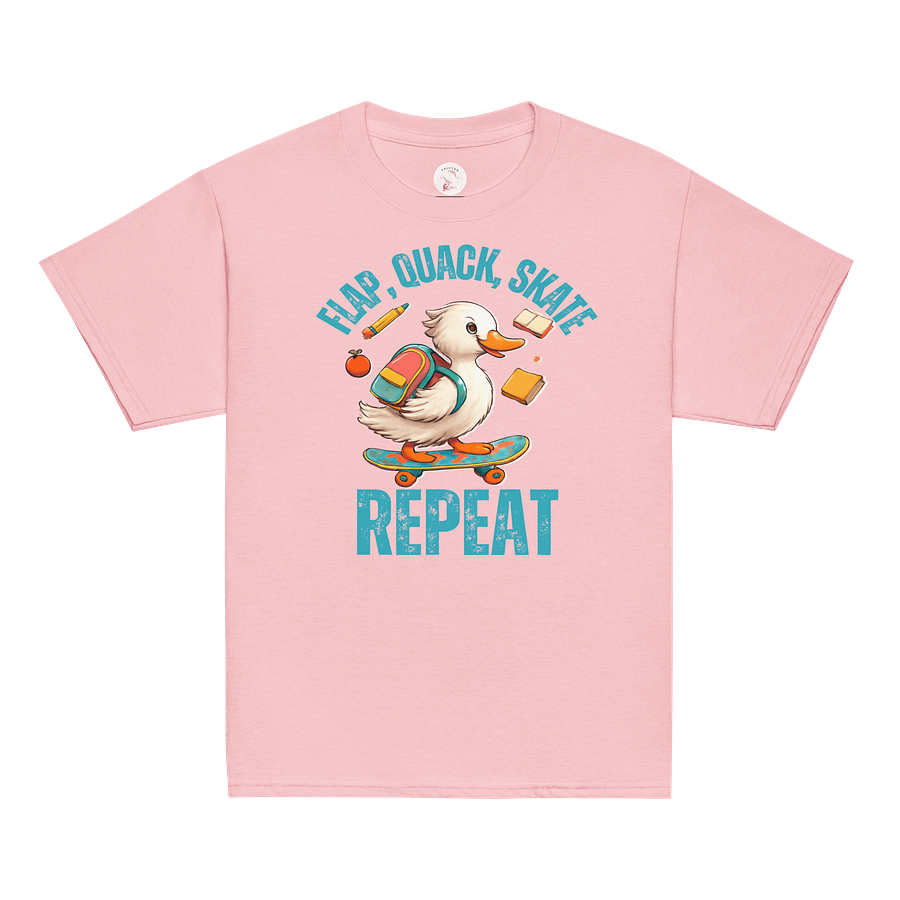 flap, quack, skate, repeat unisex shirt product image (2)