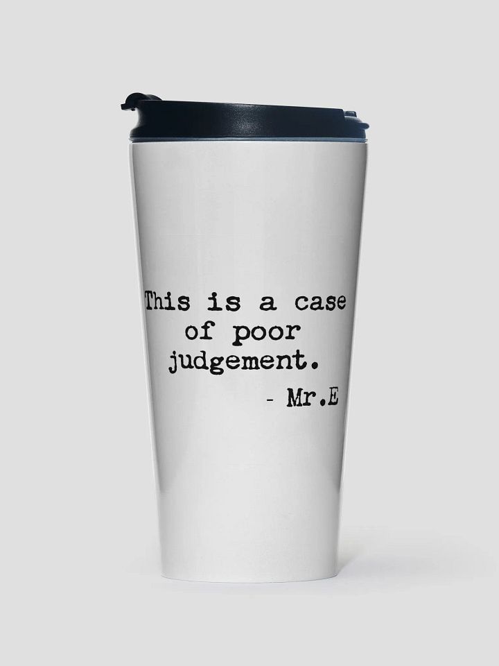 Vintage Judgment Stainless Steel Travel Mug product image (1)