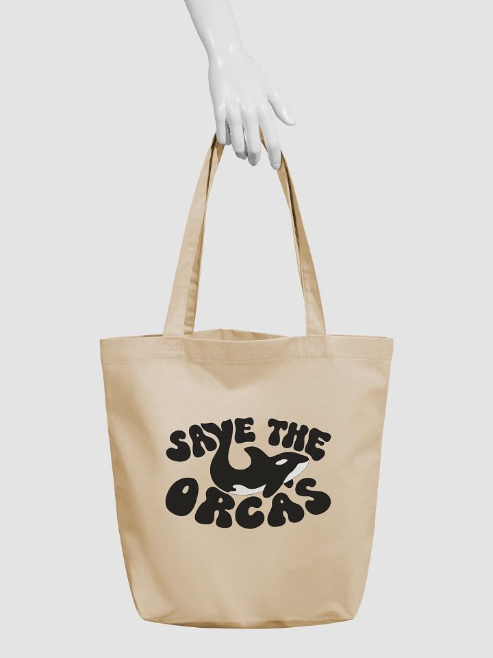 Save The Orcas Tote Bag product image (2)