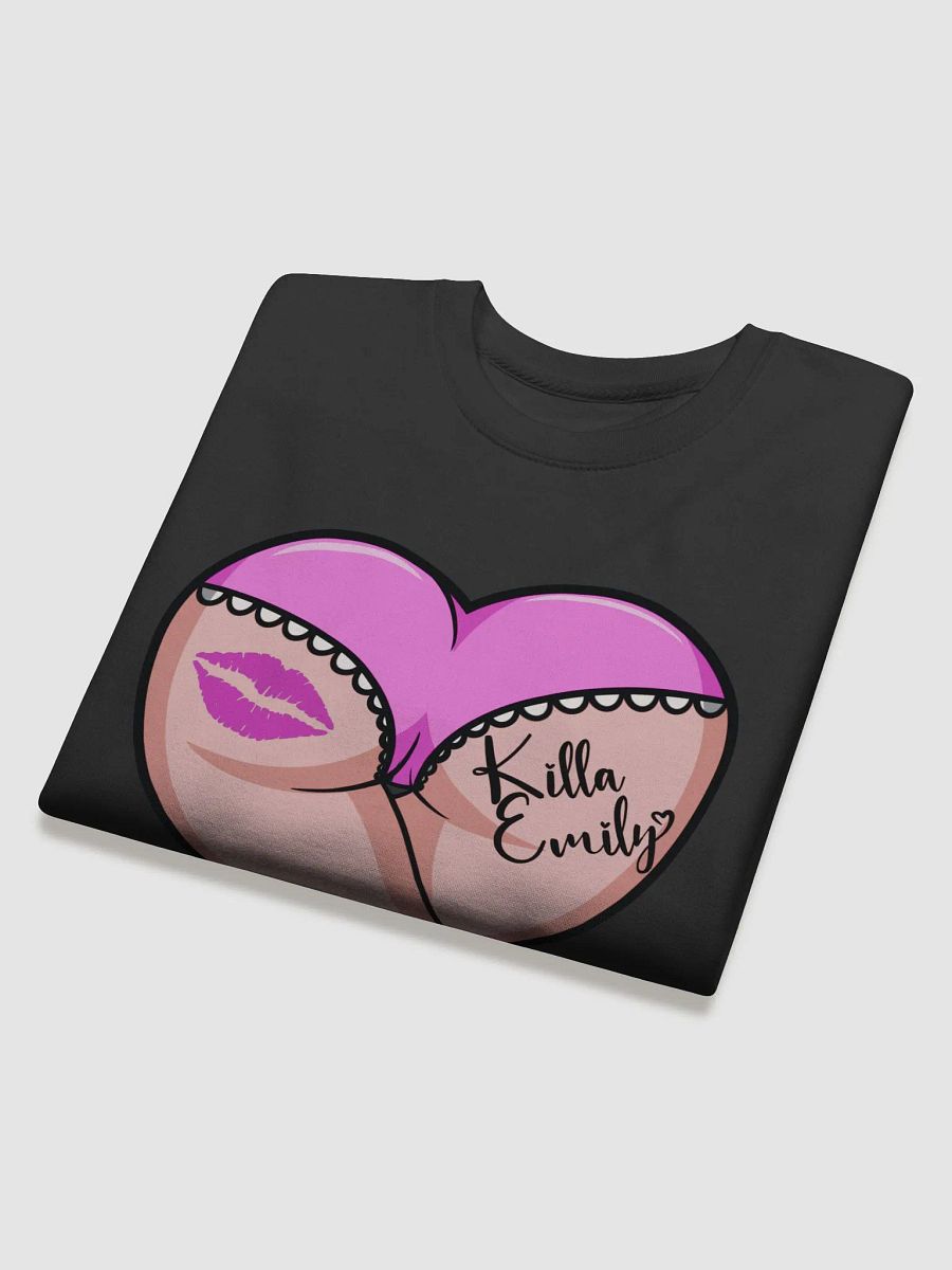 PINK HEART BUTT SWEATSHIRT WITH AUTOGRAPH ON BACK product image (4)