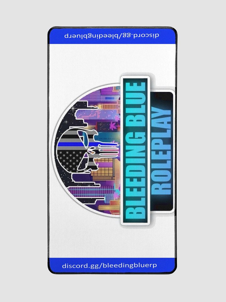 Bleeding Blue Roleplay Mouse Pad Support product image (2)