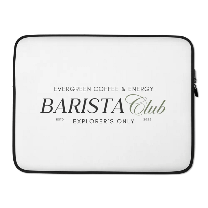 Sip Society | Barista Club Laptop Case product image (2)