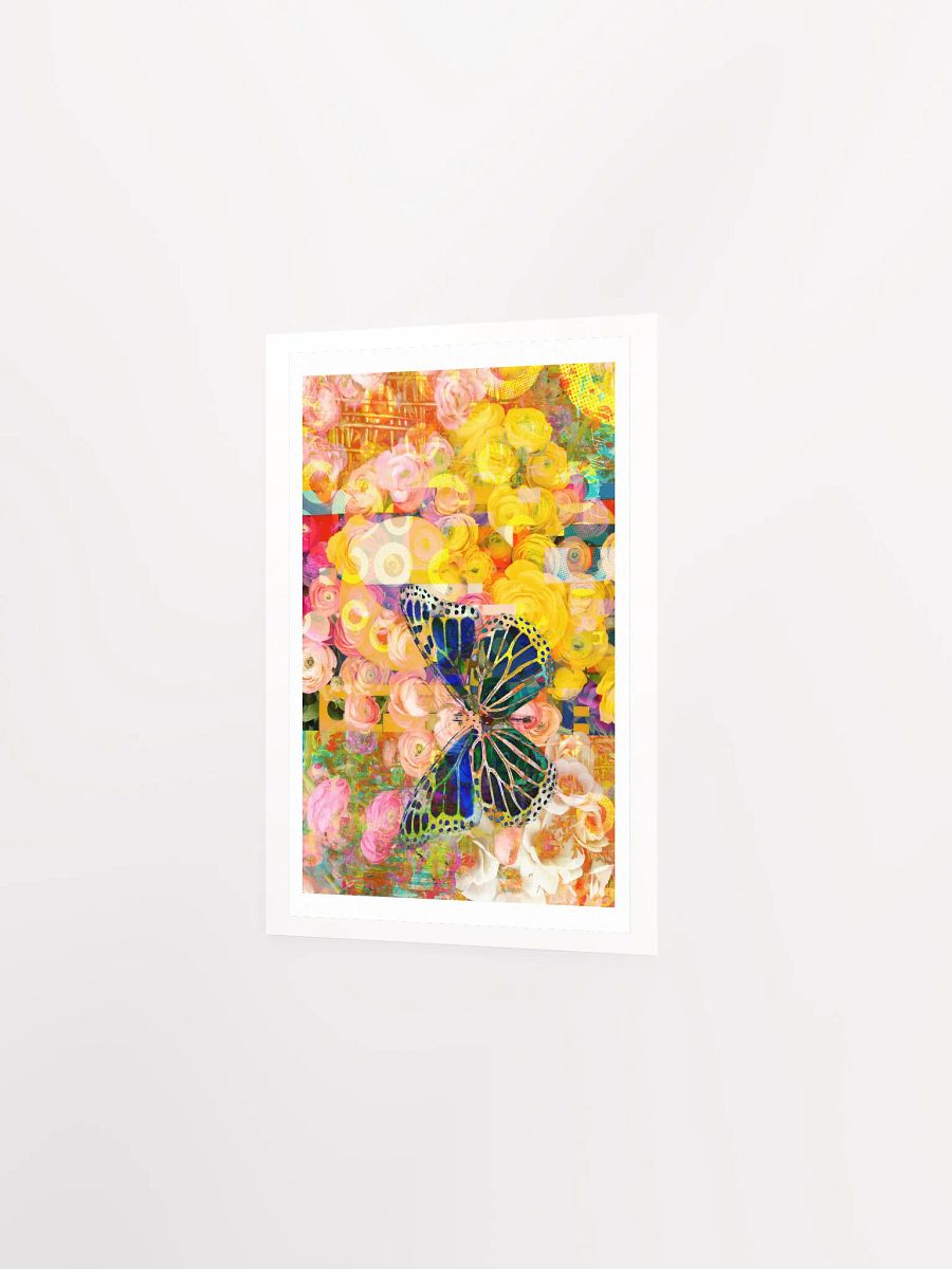 Chasing Butterflies: A Mixed Media Garden Dreamscape by Edward Martin product image (3)