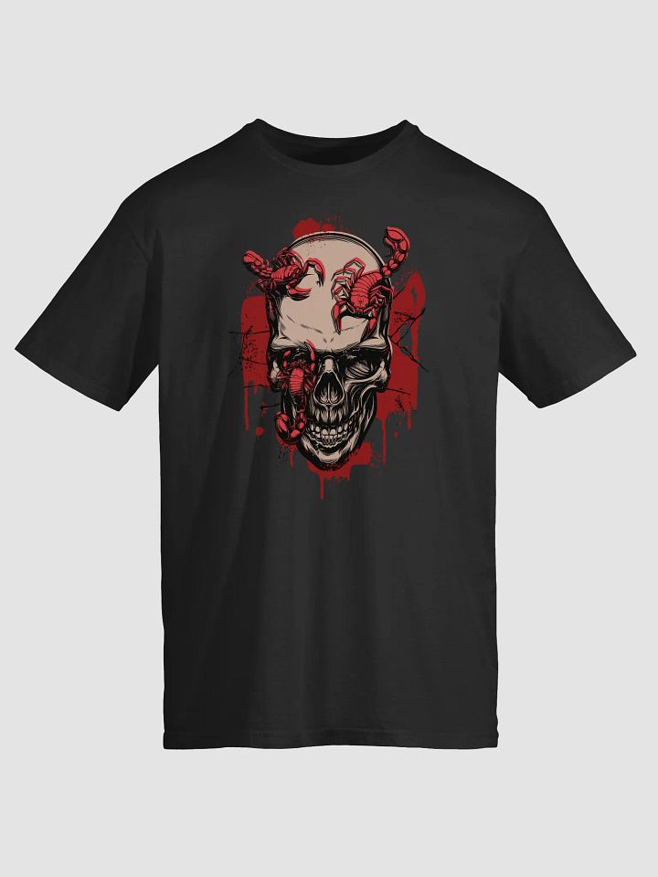 Menacing Skull and Scorpions T-Shirt product image (1)
