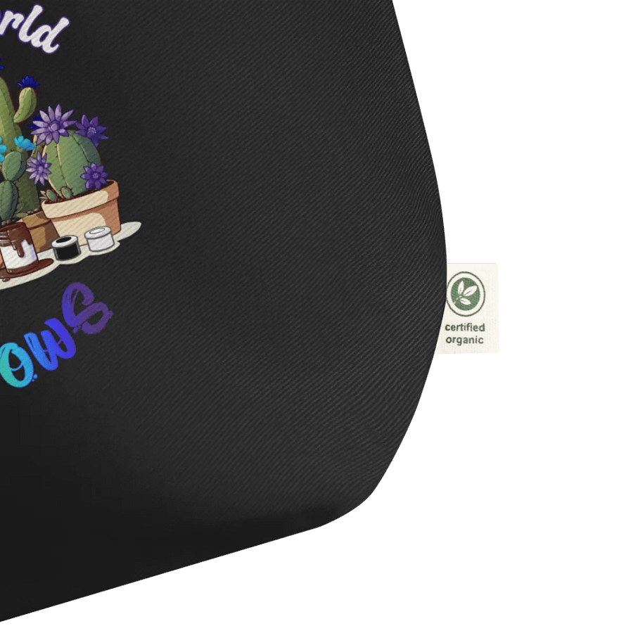 Rainbow Kitten Artist Organic Cotton Tote product image (3)