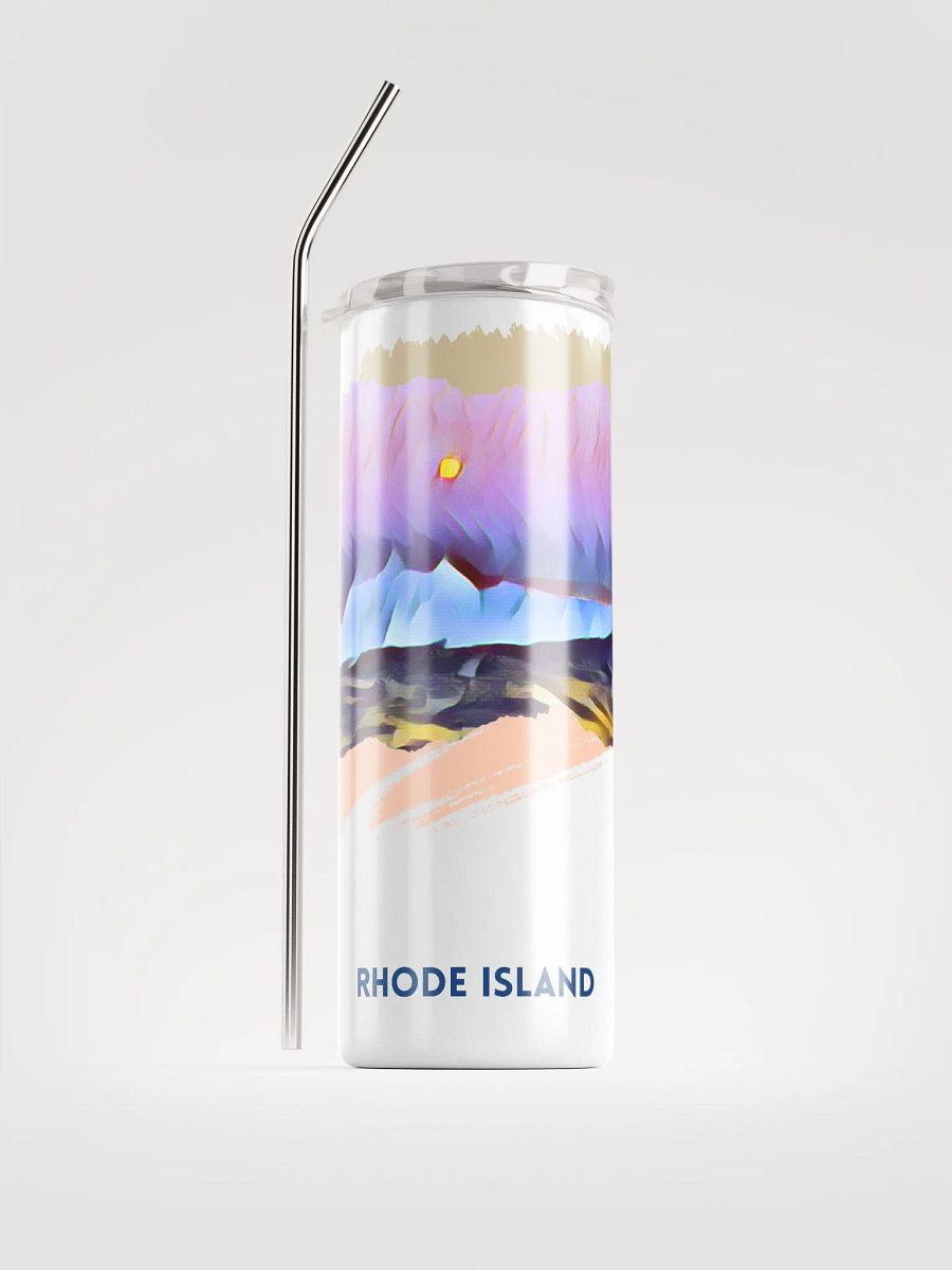 Moon Over the Cliff Walk Stainless Steel Tumbler 20oz product image (1)