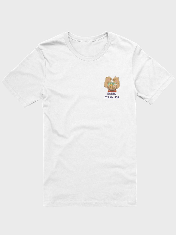 Capybara Hotpot Club — Eating Is My Job T-Shirt product image (97)