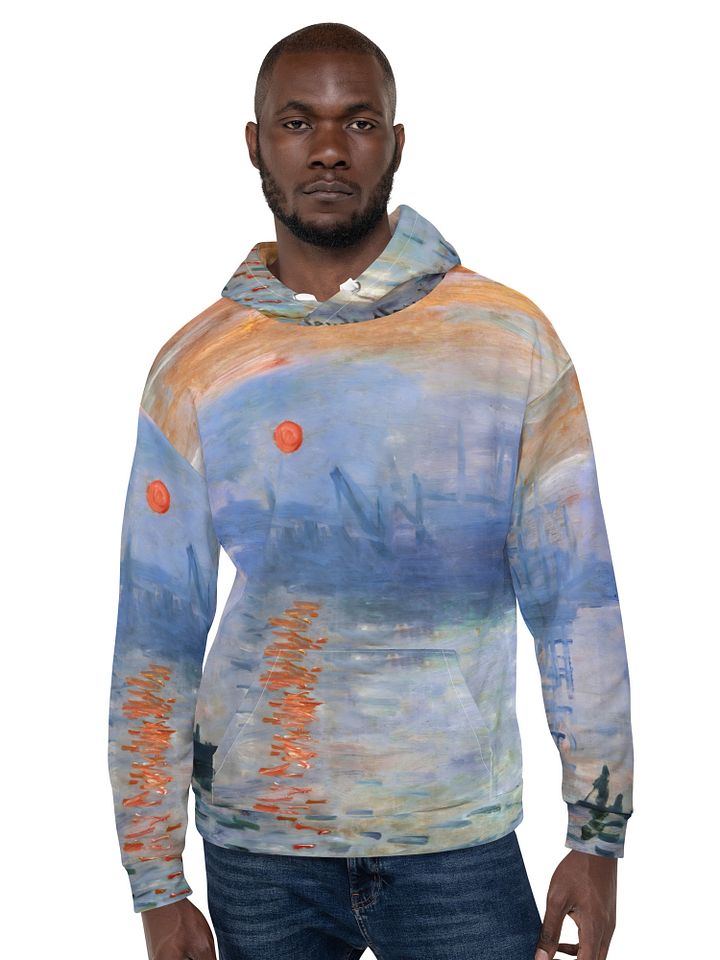 Sunrise All-Over Print Recycled Unisex Hoodie product image (2)