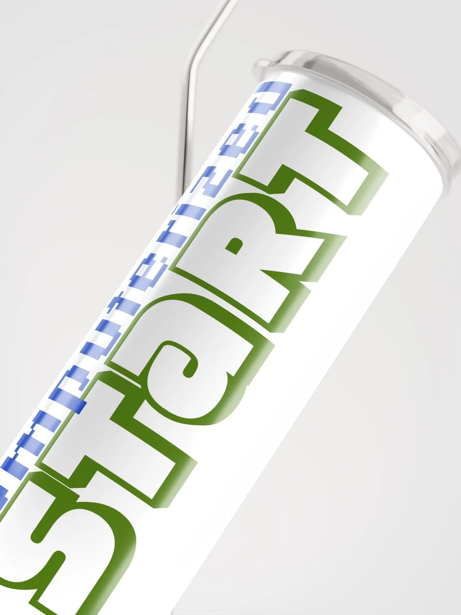Computerized Start™ Stainless Steel Tumbler with Reusable Straw product image (5)