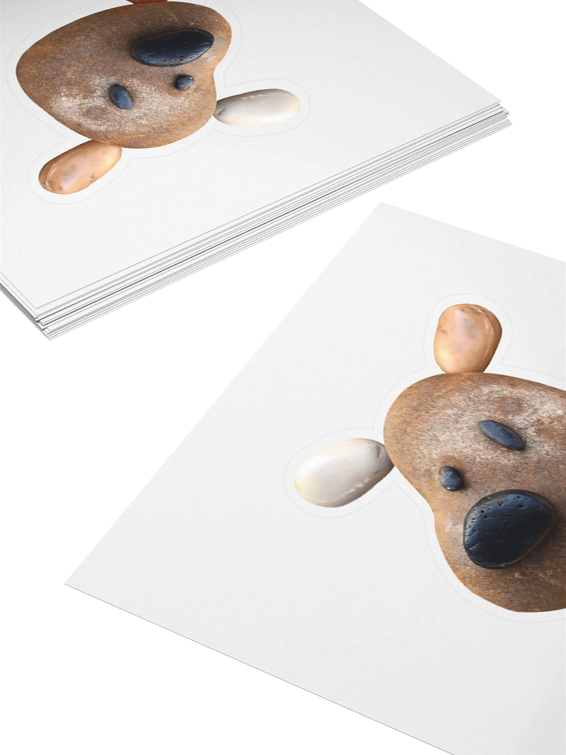 Stone Dog Sticker