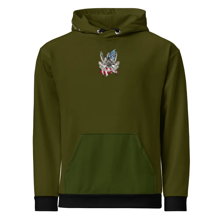 Green Pacific Titan & CE Flage Hoodie product image (2)