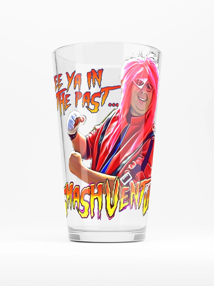 Smash Ventura's Catch Phrase Shaker Pint Glass product image (1)