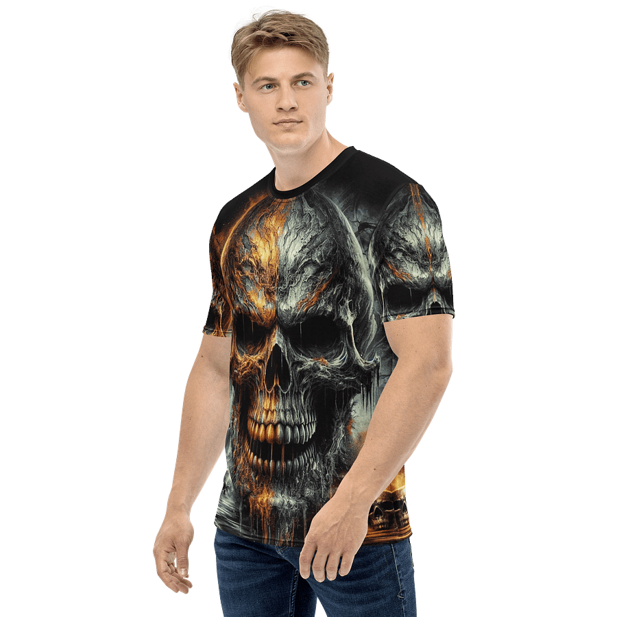 Dual-Tone Skull All-Over T-Shirt. product image (2)