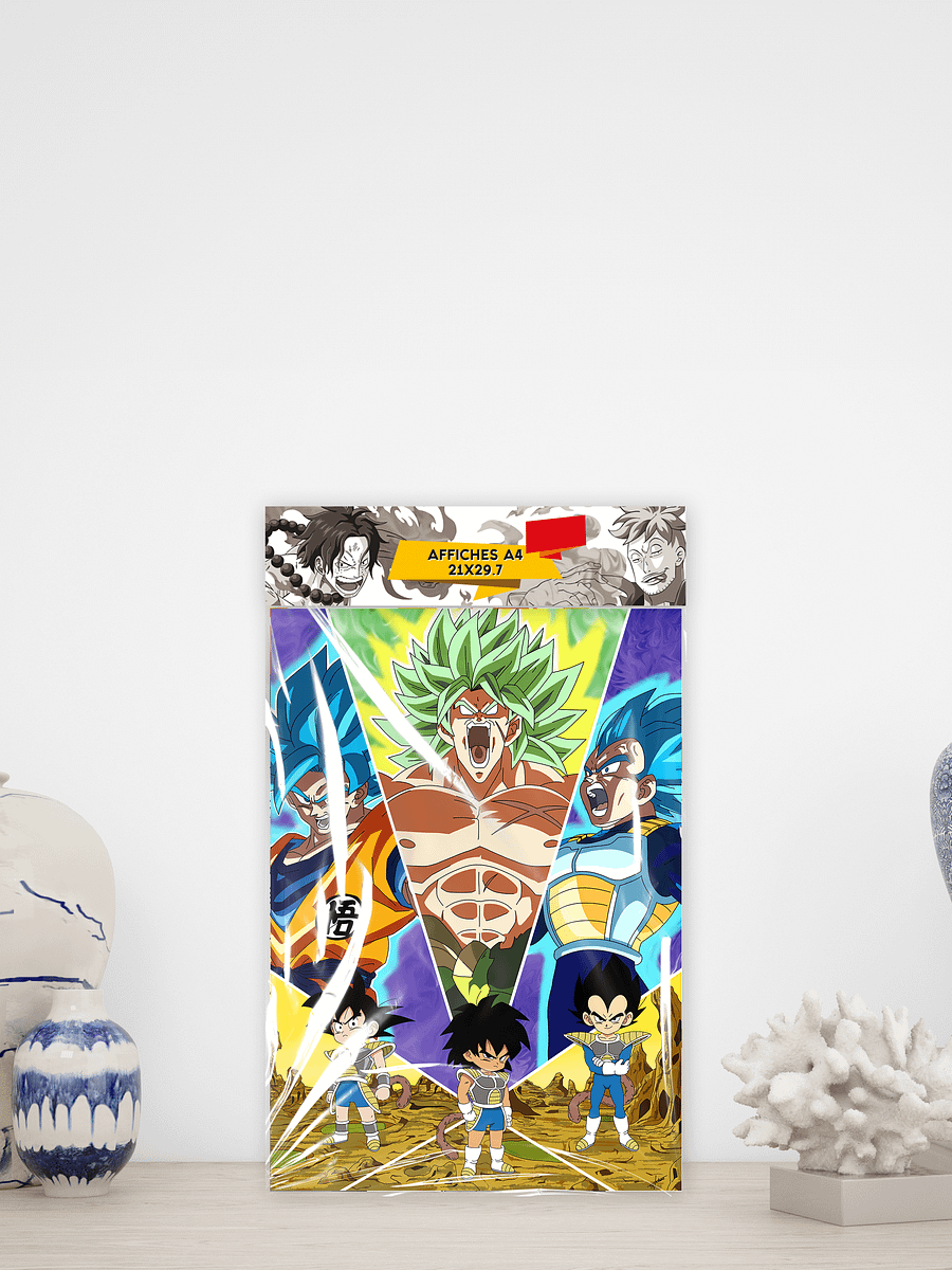 Affiche A4 || Dragon Ball Super Broly product image (1)