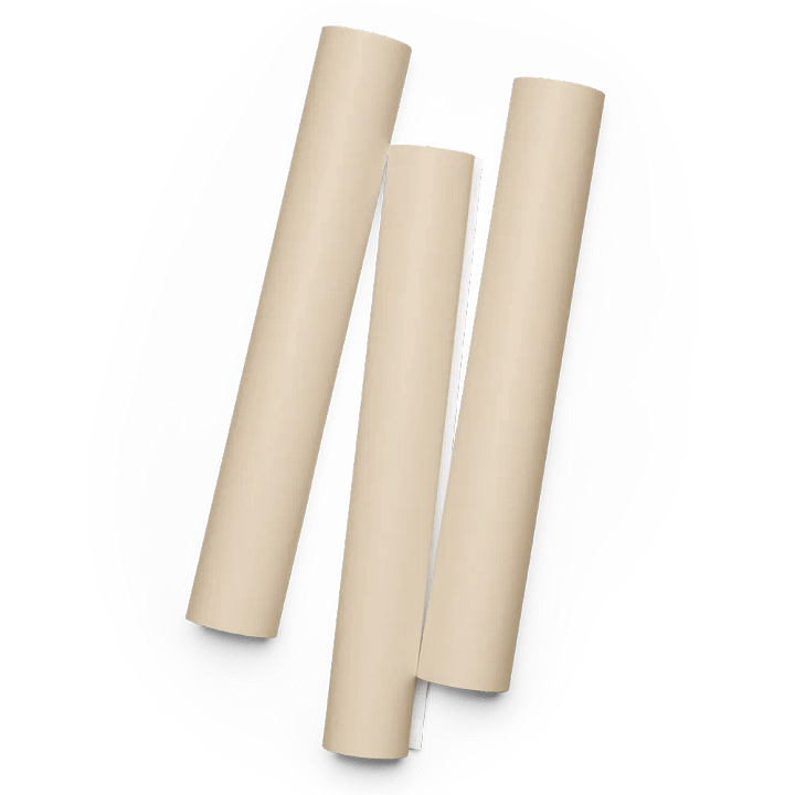 Champagne Solid Holiday Christmas Wrapping Paper Sheets (3) product image (1)