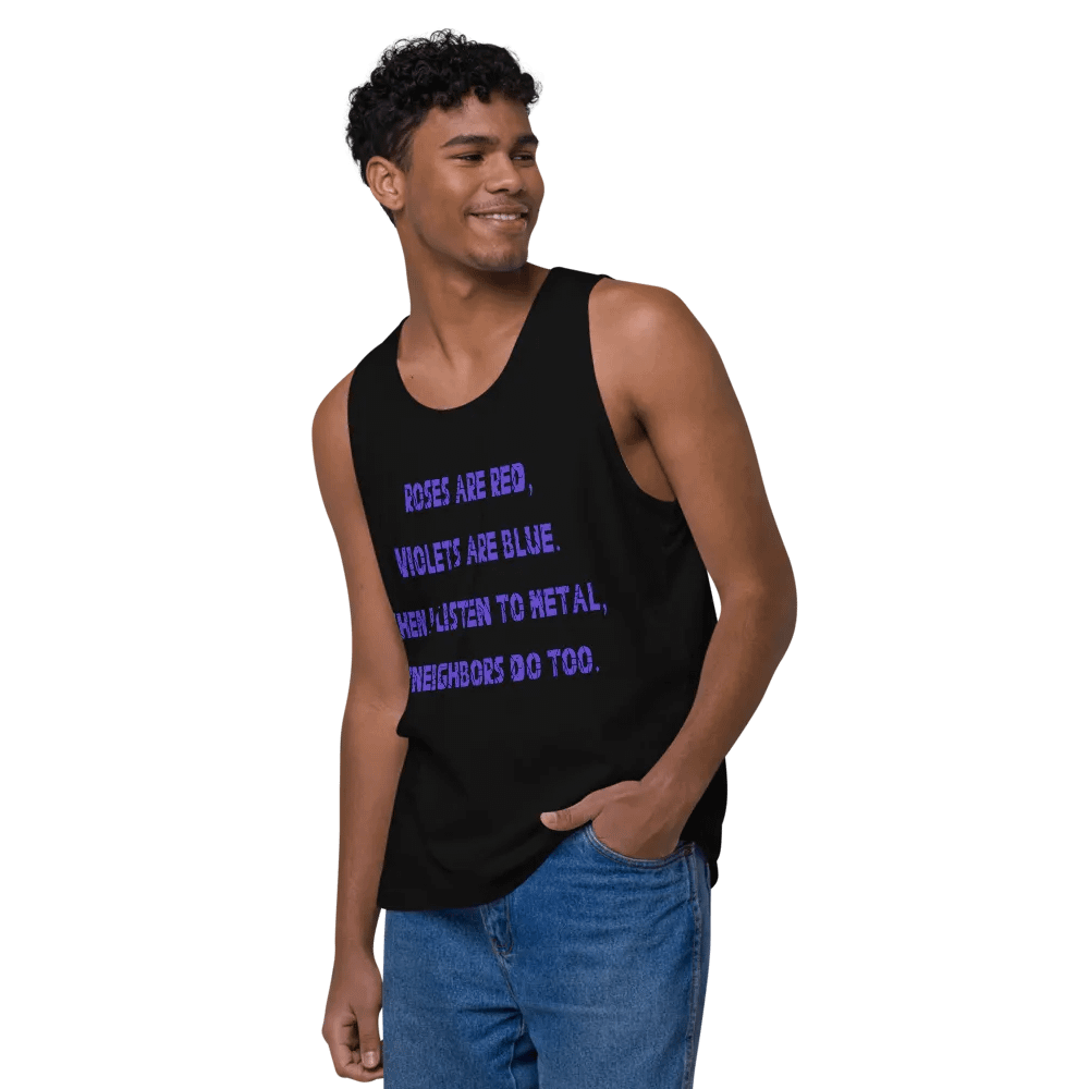 Roses Are Metal Tank Top product image (22)