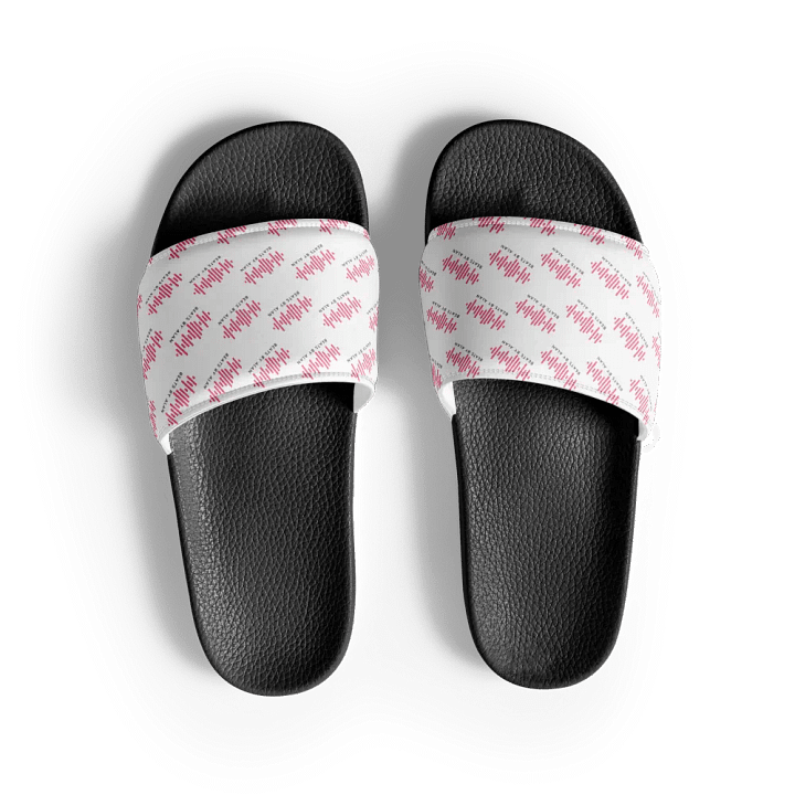 Pink Bliss Women's Slides BbA Logo by Beats By Alan product image (2)
