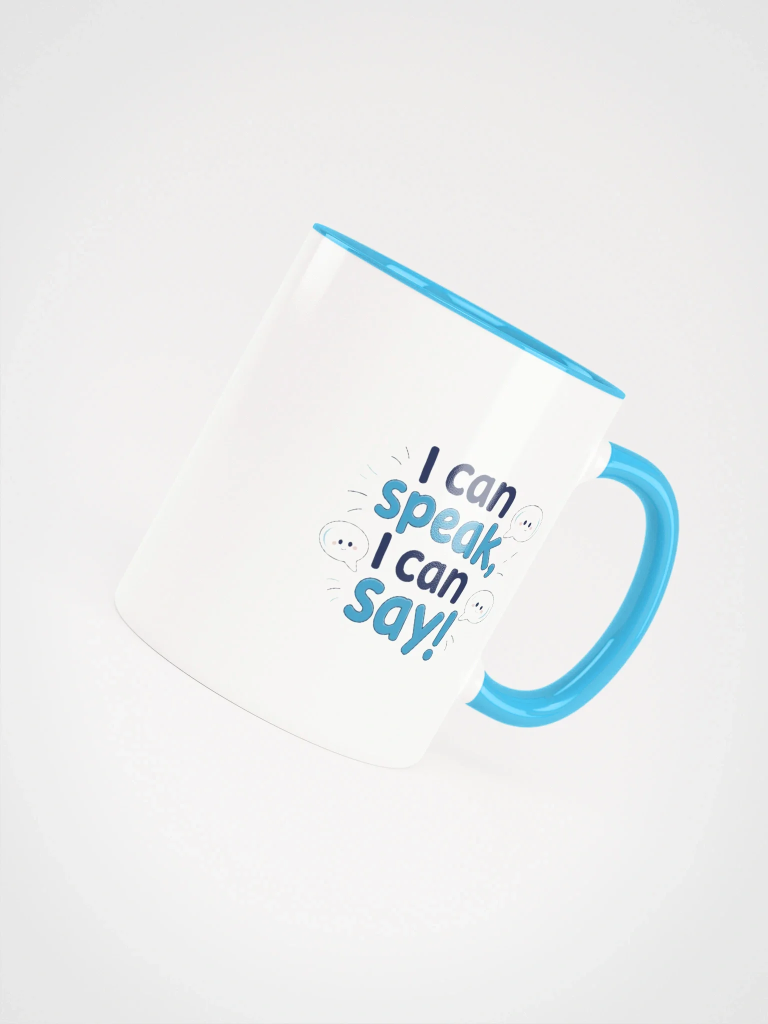 I can speak, I can say Motivational Ceramic Mug product image (24)