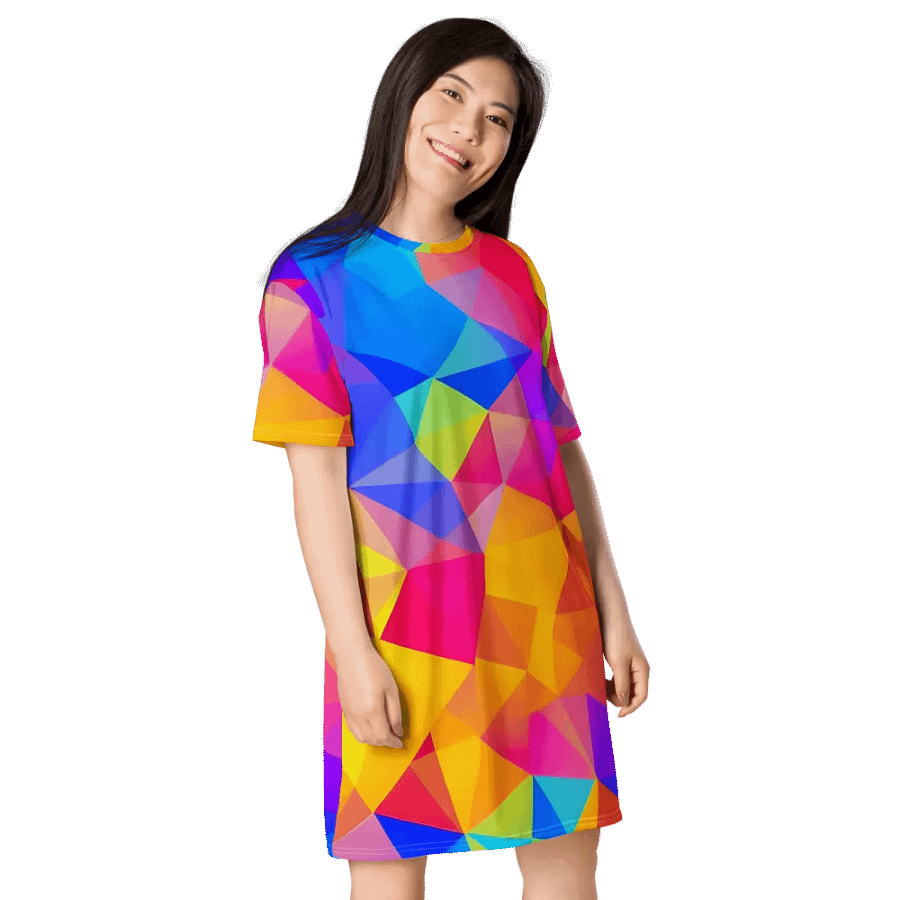 Prism Rhapsody T Shirt Dress product image (6)