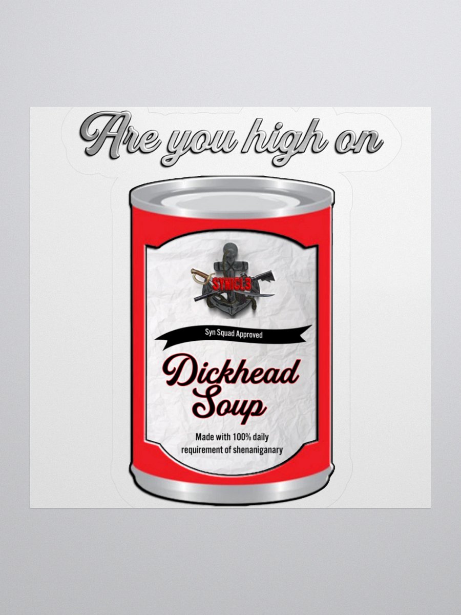 Synisisms - Soup Sticker product image (1)