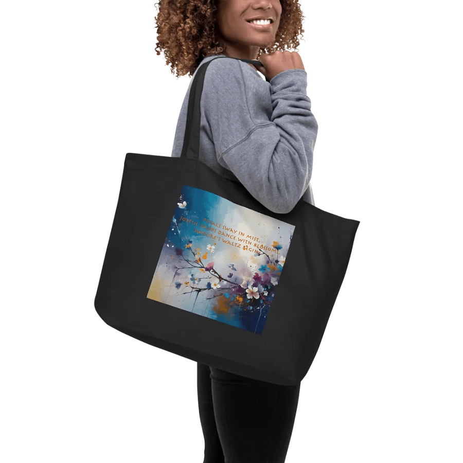 Nature's Waltz Organic Tote Bag product image (9)