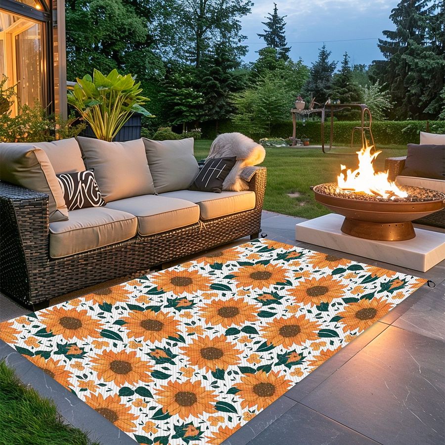 Outdoor Plastic straw Mat product image (7)