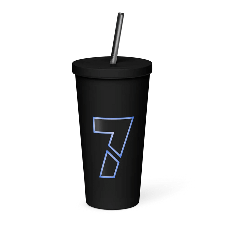 "7" logo cup with straw product image (1)