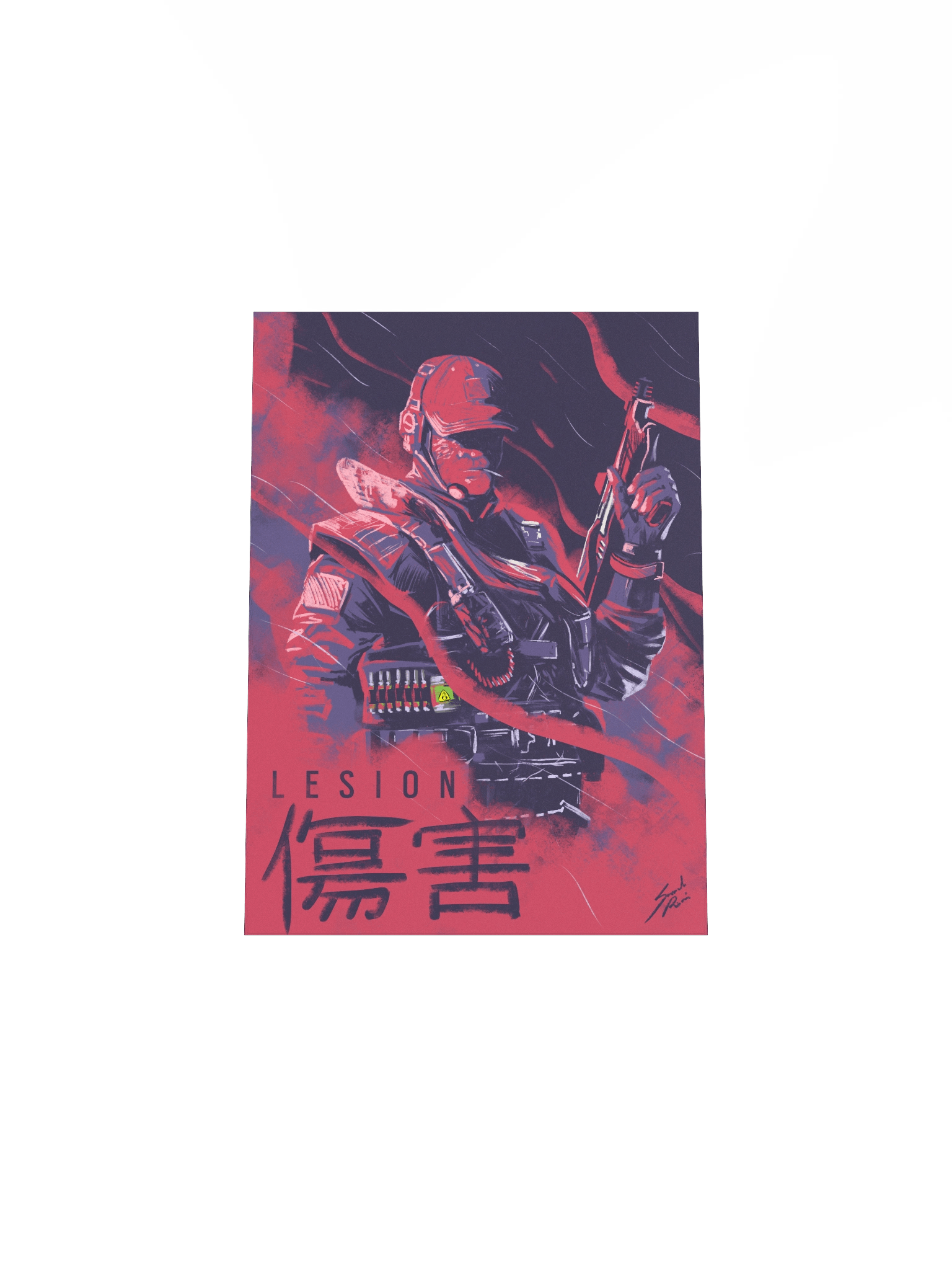Lesion - Digital Illustration product image (4)