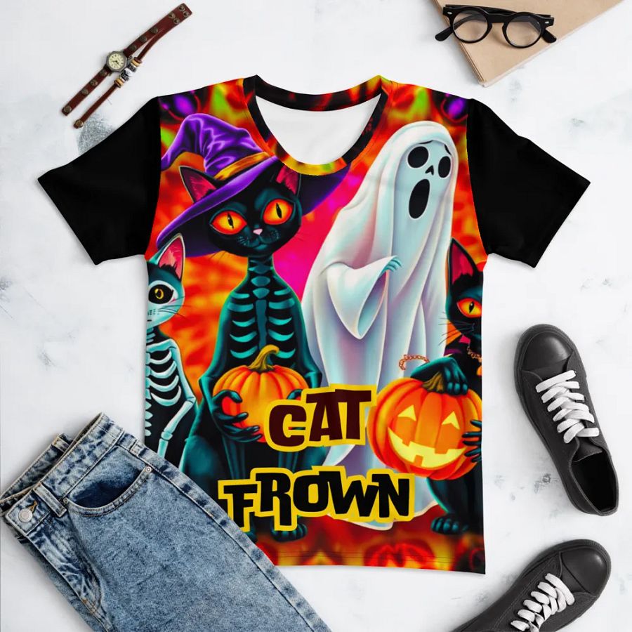 Cat Frown T Shirt product image (11)