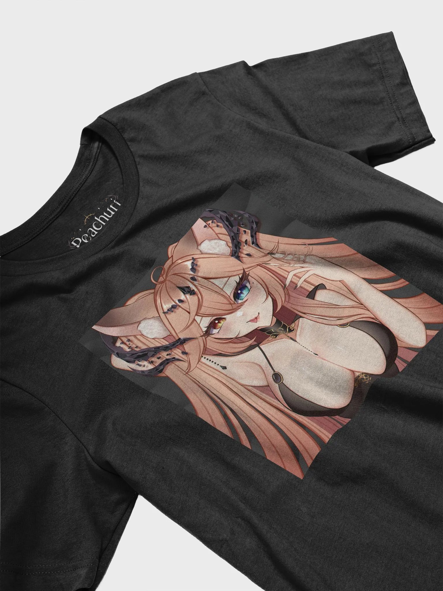 Dark Peach Poster (Booba Mousepad design) Unisex Tshirt product image (3)