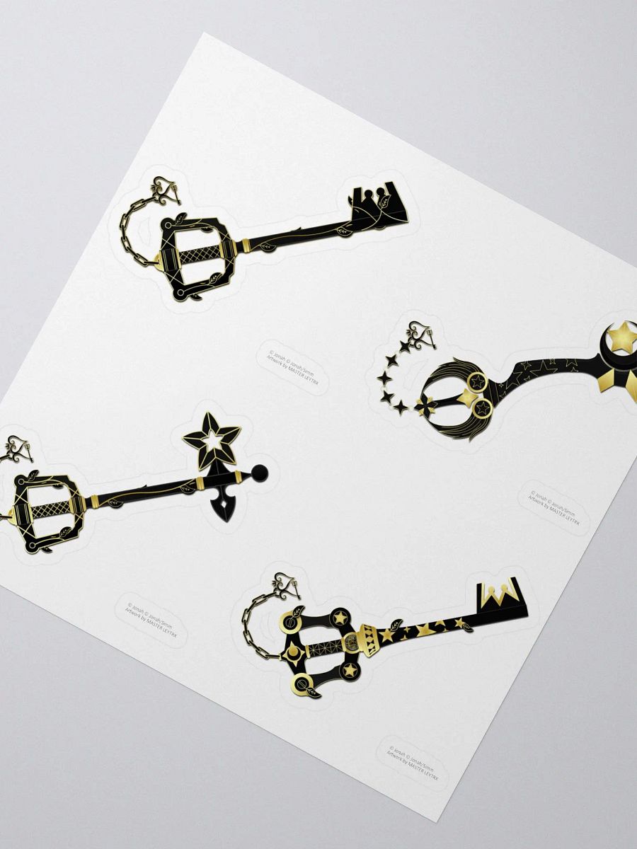 Vicennial Trace Keyblade Sticker Sheet 1 product image (2)