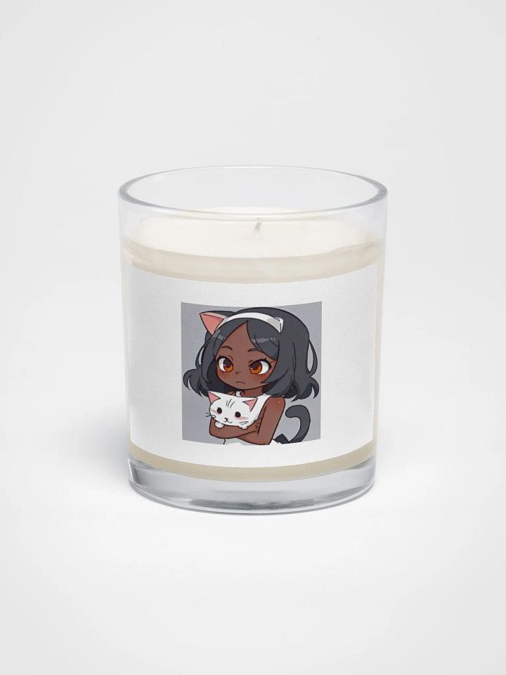 Chibi Cat-Eared Companion Soy Wax Candle product image (2)