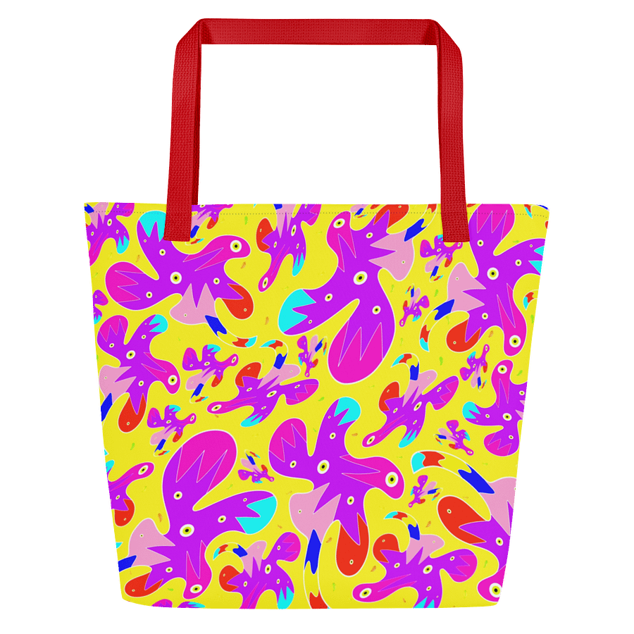 Psychedelic Butterfly All-Over Tote Bag product image (3)