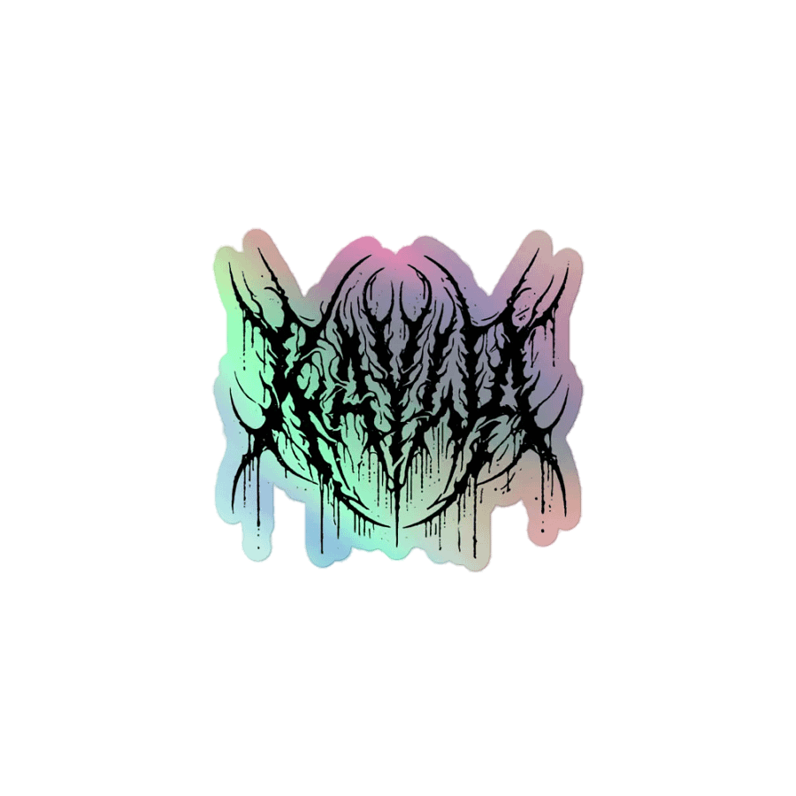 Font Holographic Sticker product image (1)