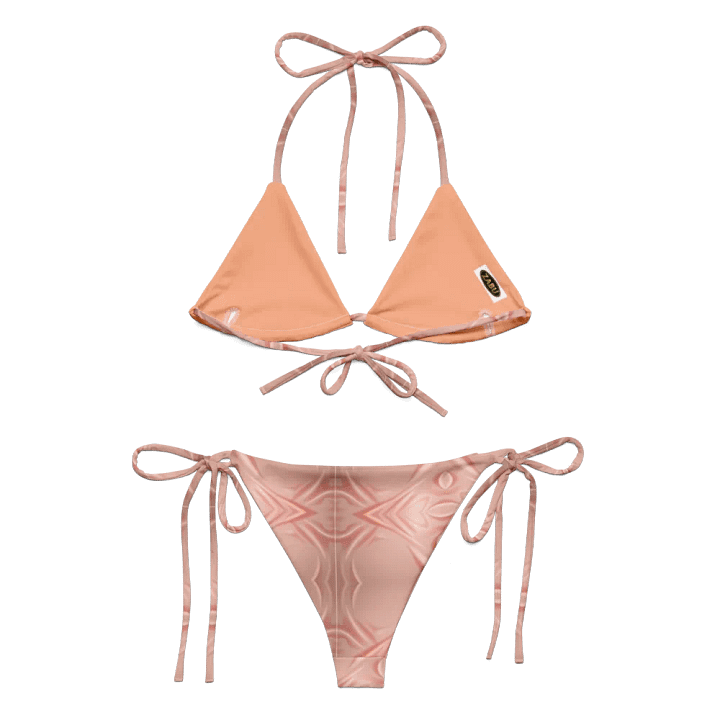 Flowing Peach Bikini Set product image (2)