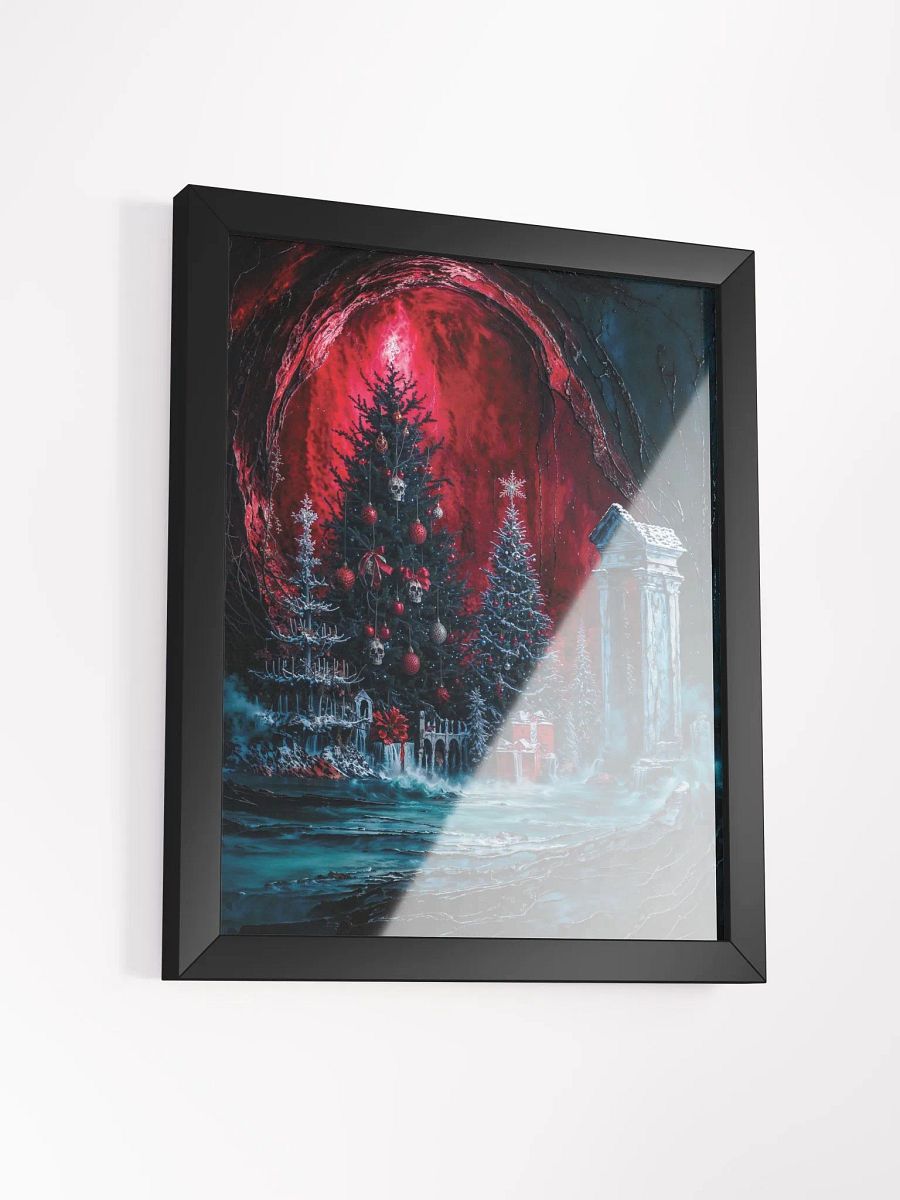 Gothic Christmas Forest Framed Poster product image (11)