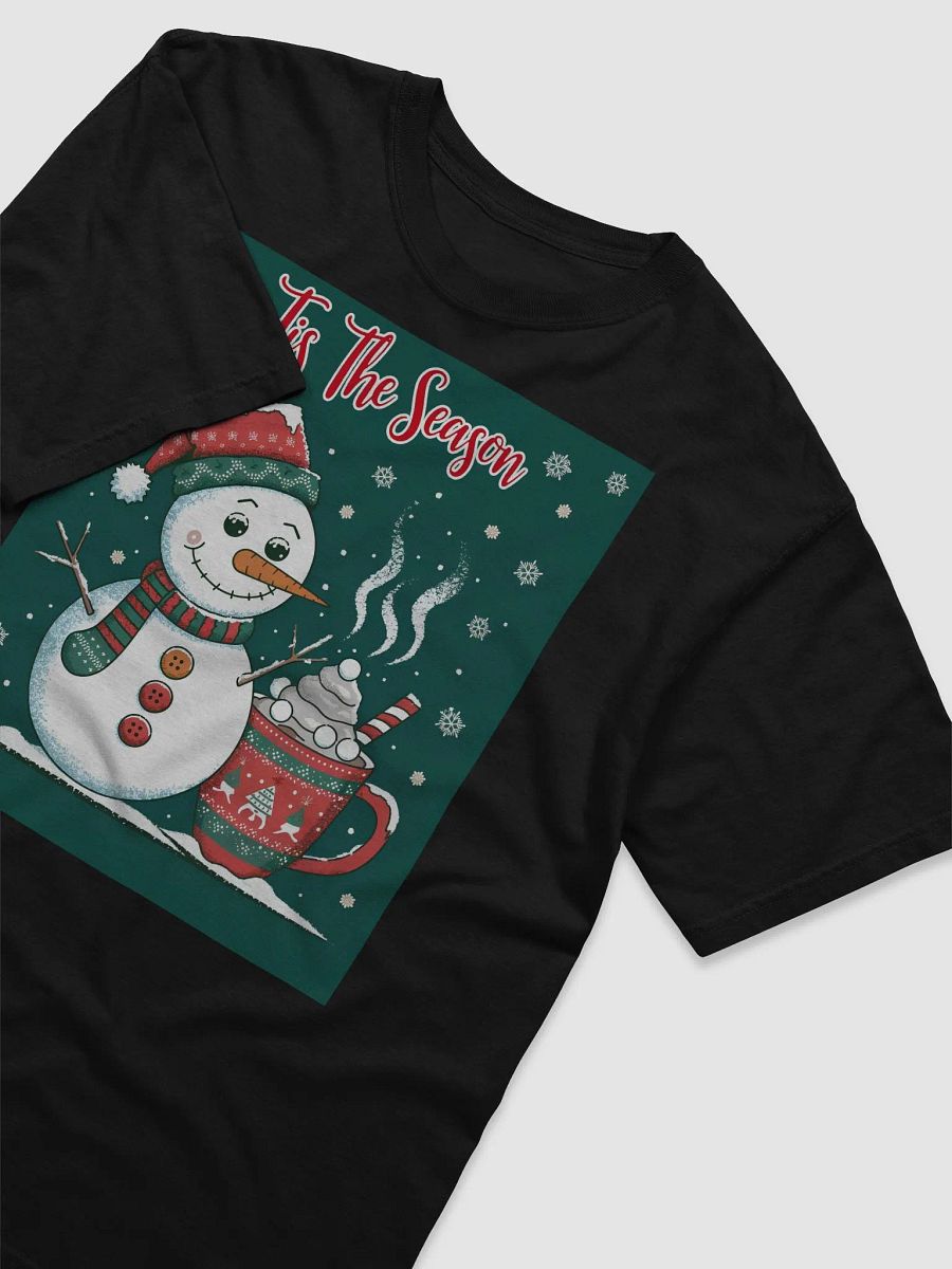 'Tis the Season Snowman Christmas Unisex T-shirt for men and women product image (20)