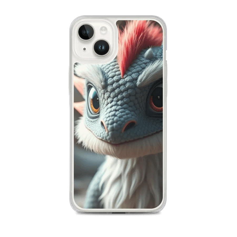 📱 Dragon iPhone® MagSafe® Clear Case – Flammie Edition 🐉✨ product image (1)