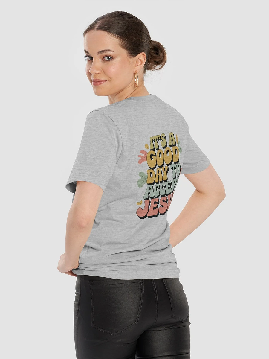 Retro Faith T-Shirt – It’s a Good Day to Accept Jesus product image (54)