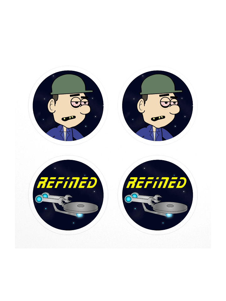 Lonny in Space Stickers product image (1)