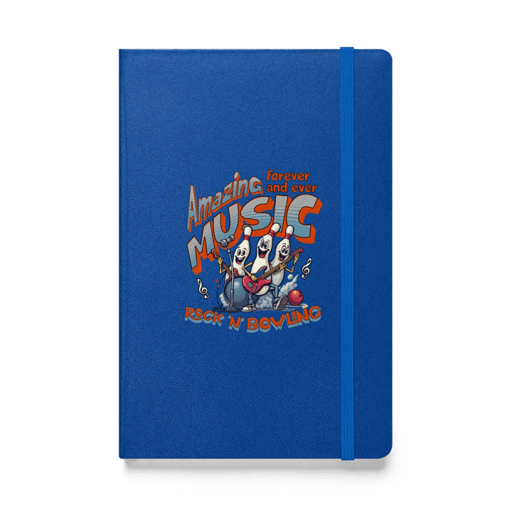Amazing Music Rock N Bowling Hardcover Journal product image (1)