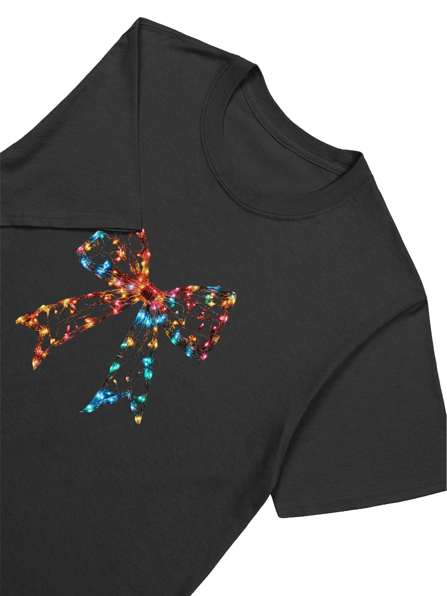 Christmas Lights Coquette Bow Unisex T-Shirt product image (21)